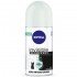 Desodorante Roll On Nivea Invisible For Black e White Fresh Erva Doce 50Ml