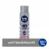 Desodorante Antitranspirante Aerosol Nivea Men Active Dry Silver Masculino Com 150ml